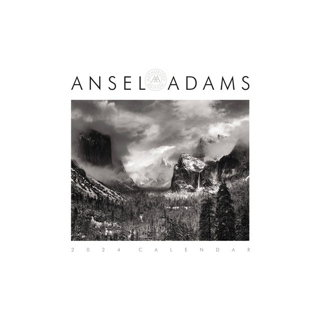 Ansel Adams 2024 Wall Calendar: Authorized Edition: 13-Month Nature Photography Collection (Monthly Calendar)