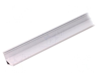 Profil Aluminiu LED Alb 2m Unghi CABI12 foto