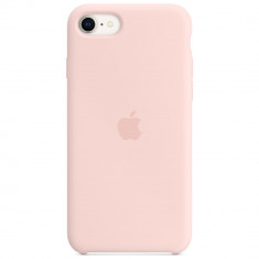 Husa de protectie Apple Silicone Case pentru iPhone SE (gen3), Chalk Pink