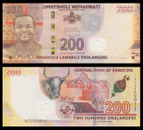 SWAZILAND █ ESWATINI █ bancnota █ 200 Emalangeni █ 2023 █ P-43 █ UNC
