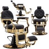 Scaun de frizerie hidraulic pentru salonul de frizerie barber shop Logan Barberking