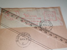 PLIC CU ANTET - BIBLIOTECA CENTRALA DE STAT - ANII 86