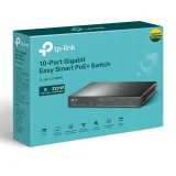 TP-Link TL-SG1210MPE switch-uri Gestionate L2 Gigabit Ethernet (10/100/1000) Power over Ethernet (PoE) Suport Negru