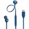 Casti audio cu fir in-ear cu mufa Type-C JBL 310C, albastru