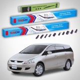 Cumpara ieftin Stergatoare Mitsubishi Grandis Facelift MPV (NA_W) 2008-2010 | Set Fata si Spate Flat Premium - TeamCar