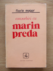 FLORIN MUGUR-CONVORBIRI CU MARIN PREDA-R5A foto