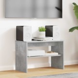 vidaXL Cabinet TV Gri din beton 60 x 30 x 40 cm Lemn compozit 8000319