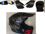 Cumpara ieftin Casca moto off road/atv/cross /enduro/+Ochelari+Manusi +cagula ,produse noi, marimi L-XL-XXL