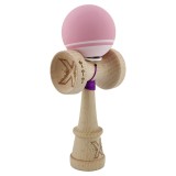 Kendama X Originala, Profesionala, Cyrax, Rubber Grip, Cupe Mari KING SIZE V3, Gaura in Baza, Rulment Metalic, din lemn 18 cm, Ata 62/65 cm, Bicolor R