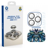 Folie de protectie Camera Spate Lito Titanium AR pentru Apple iPhone 17 Pro Max / 17 Pro, Sticla Securizata, Gri