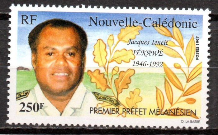 NOUA CALEDONIE 1997, Personalitati, serie neuzată, MNH