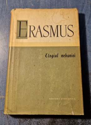 Elogiul nebuniei Erasmus foto