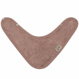 Baveta textila tip bandana din bambus Mellow Mauve, Timboo