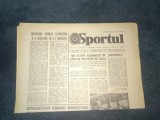 ZIARUL SPORTUL 21 DECEMBRIE 1981 PREZENTARE ECHIPA SPORTUL STUDENTESC