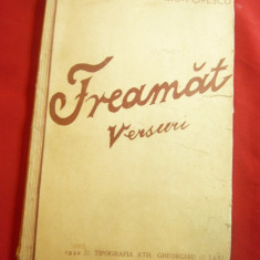 Mioara Atanasiu Popescu - Freamat- Versuri -Prima Ed. 1942 (lipsa penultima fila