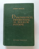 Cartea &bdquo;Diagnosticul diferențial al bolilor interne&rdquo; de Robert Hegglin, publicată de Editura Medicală &icirc;n 1964.