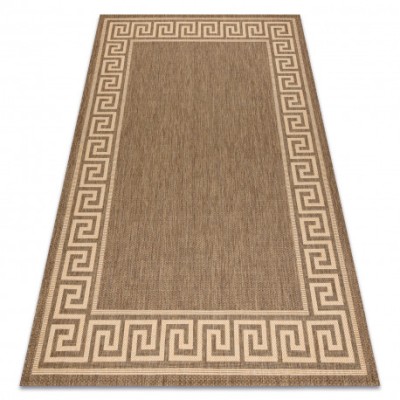 Covor sisal Floorlux 20014 coffe si mais, 80x150 cm foto