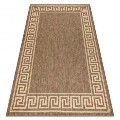 Covor sisal Floorlux 20014 coffe si mais, 200x290 cm