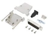 Conector D-Sub 25-Pin Tată Lipire pe Cablu Gold Flash