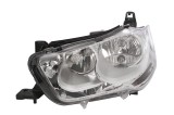 Far Citroen C-Elysee, 11.2012-01.2017, Electric, tip bec H1+H7, cu motoras, omologare ECE, cu lumini de zi, 9675140080, Stanga