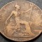 Moneda istorica 1 PENNY - ANGLIA / MAREA BRITANIE, anul 1908 *cod 4685 A