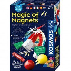 Set educativ Stem Magia magnetilor, +8 ani, Kosmos