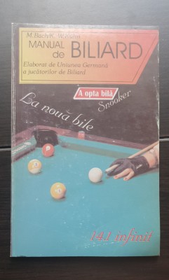 Manual de BILIARD - M. Bach, W. Kuhn foto