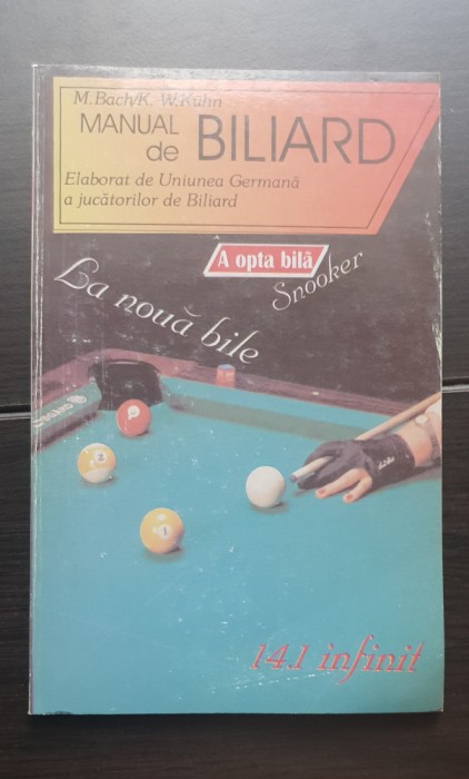 Manual de BILIARD - M. Bach, W. Kuhn