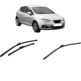 Cumpara ieftin Set 3 stergatoare SEAT IBIZA IV (6J5, 6P1) 2008-2017, parbriz si luneta, Bosch Aerotwin