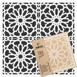 Șablon de plastic reutilizabil pentru țiglă // VILAR - 25x25cm