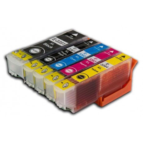 Set 5 cartuse compatibile Epson T33XL