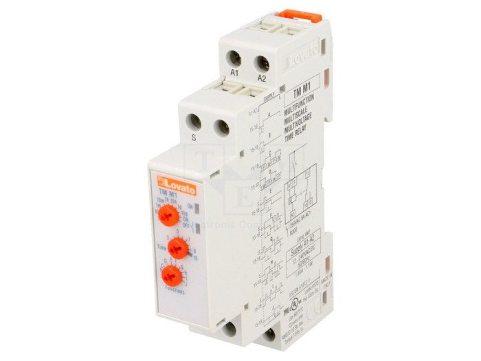 Timer Programabil 1-10 Zile 250VAC 8A 12-240V