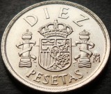 Moneda 10 PESETAS - SPANIA, anul 1984 * cod 4582 = UNC