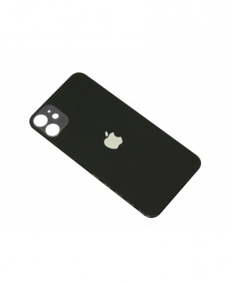 Capac Baterie Apple iPhone 11 Negru, cu gaura pentru camera mare foto