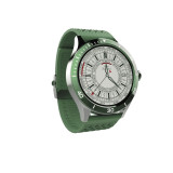 Smartwatch E-boda Epoch T300, 1.3&quot; full touchscreen, Functia multi-sport, Otel inoxidabil, Verde