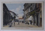 FOCSANI , STRADA I.C. BRATIANU , CARTE POSTALA , ANII &#039; 20