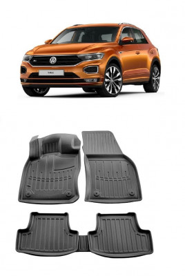 Set Covorase Auto Cauciuc dedicate Volkswagen T-Roc (2017-2023) foto