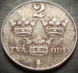 Moneda istorica 2 ORE - SUEDIA, anul 1949 * cod 4744