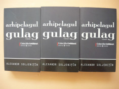 ALEXANDR SOLJENITIN - ARHIPELAGUL GULAG - 3 volume foto