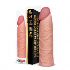 Prelungitor Penis, X-Tender Lite Super-Realistic, Like True [ 17,2cm ]