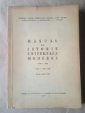 Dumitru Almaș et al. - Manual de istorie universală modernă (1642-1918). Vol. I / 1 1642-1848, Partea I 1642-1794 (Universitatea București)