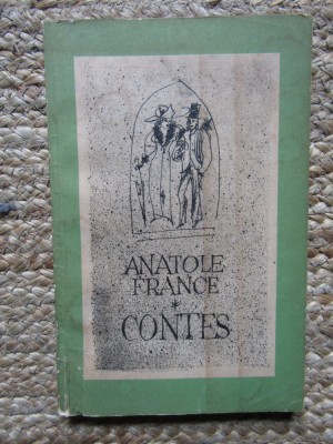 Contes - Anatole France (limba franceză) foto