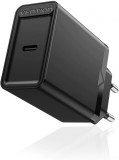 ALIMENTATOR SmartPhone la 220V Vention 1-port USB-C Wall Charger(20W) EU-Plug Black, &quot;FADB0-EU&quot; (timbru verde 0.18 lei)