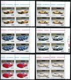 Romania 1999, LP 1499 in blocuri de 4, Automobile Ferrari, MNH! LP 26,00 lei, Transporturi, Nestampilat