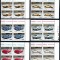 Romania 1999, LP 1499 in blocuri de 4, Automobile Ferrari, MNH! LP 26,00 lei