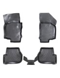 Set covorase auto din cauciuc tip tavita Volkswagen Golf 6 2008-2012, Umbrella