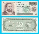 Nicaragua (p#172) 50 Centavos de Cordoba 1992 UNC &#039;Cordoba Oro&#039; serie: A74814640