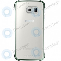 Husa Samsung Galaxy S6 Edge Clear verde EF-QG925BGEGWW