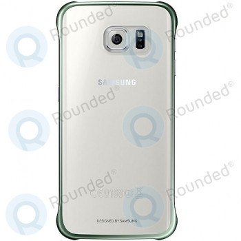 Husa Samsung Galaxy S6 Edge Clear verde EF-QG925BGEGWW foto