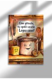 Poster p&acirc;nză bucătărie ne&icirc;nrămat - Citat amuzant rom&acirc;nesc - Imprimeu digital - Legea Casei | A4 (21 x 29.7 cm)